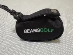 BEAMSGOLF ブラックポーチ カラビナ付きのサムネイル