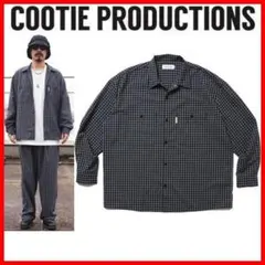 未使用 XL 25AW クーティー サキソニー ダブルブレスト ジャケット 黒 