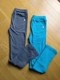 【値下げしました！】ロングパンツ 2枚セット グレー グリーン