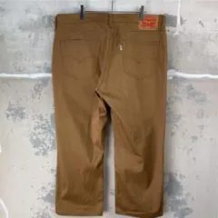 W35LEVI'Sリーバイス 541ストレッチパンツキャメル2/08/21