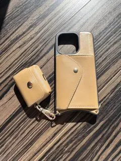 BANDOLIER iPhone15proケース ベージュタン