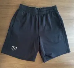 UNDER ARMOUR キッズ ハーフパンツ ブラック YLG