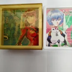 エヴァンゲリオン アスカ レイ 目覚まし時計 2個セット