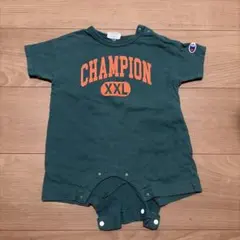 Champion XXLロンパース ダークグリーン　70cm