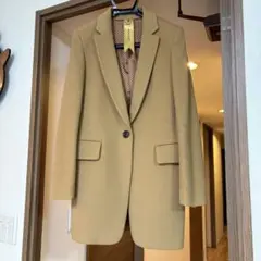 【ROYAL PARTY】テーラードジャケット コート キャメル ウール100