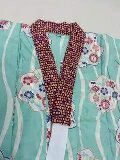 洗える長襦袢　刺繍襟付　Lサイズ　すぐ着用可