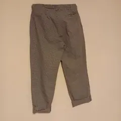 2000年製 ドイツ製 ワークパンツ 千鳥格子 コットン100% ユーロワーク