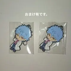 銀魂 坂田銀時 ラバーキーホルダー 2個セット