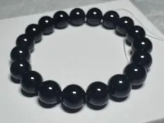特級祝物 黒曜石ブレスレット 完全天然石 - メルカリ