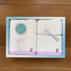 【未使用】今治タオル はなうらら フェイスタオル 34×75cm 2枚組
