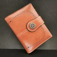 【新品未使用】レディース二つ折りミニ財布(スキミング防止カードケース)