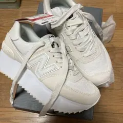 レディース　New Balance 厚底　WL574 新品 タグ付き 23