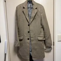 Armani Exchange グレー チェスターコート XS - メルカリ