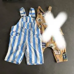 ストライプサロペット1点のみ