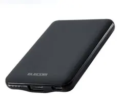 エレコム ELECOM モバイルバッテリー 5000mAh ケーブル2本　説明書