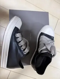 Rick Owens LOW SNEAKS ブラック 40のサムネイル