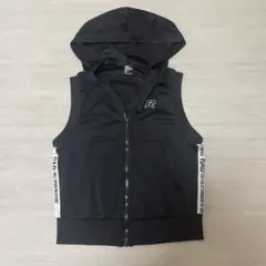 RAD CUSTOM フード付き ジップアップ ベスト