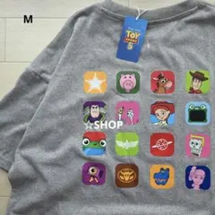 ディズニー ピクサー トイストーリー5 キャラ集合 半袖tシャツ Mのサムネイル