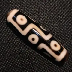 OVER9 OVER-9 老鉱天珠 老礦天珠 十三眼天珠 約37mm×12mm - メルカリ