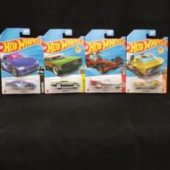 ホットウィール ロングブロック ストッカー マッドファスト ツインドラド 計4台