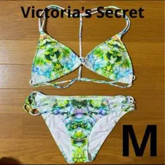 未使用 花柄トライアングルビキニ Mサイズ