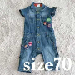 GSPR デニムロンパース サイズ70