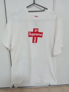 Supreme Cross Box Logo Tee \"White\" Lサイズ Supreme ボックスロゴクロスプリント Tシャツ L ホワイトboxlogo