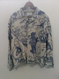 UNUSED トワルドジュイ柄 長袖シャツ - メルカリ