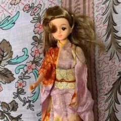 リカちゃん着物 正絹 振袖 江戸縮緬 - メルカリ