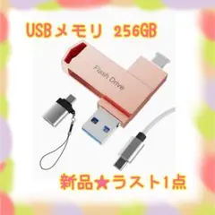 ❤️大特価❤️ USBメモリ　256GB アプリ不要　外付けメモリ　iPhone対応