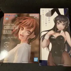 アオのハコ 青春ブタ野郎 フィギュア 2点セット