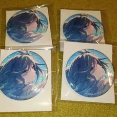 プロセカ 日野森雫 グリ缶 グリッター缶バッジ4個セットvol.50