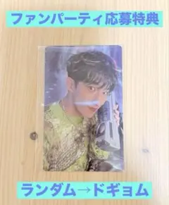 BSS TELEPARTY ファンパーティー 応募トレカ ランダム ドギョム