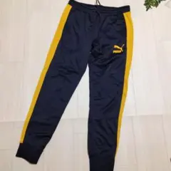 PUMA トラックパンツ　メンズL ネイビー