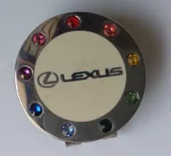 Lexus ゴルフマーカー マルチカラー 大きさ Φ25ミリ 非売品