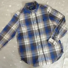 値下げしました。Ralph Lauren チェック柄長袖シャツ 160