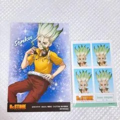 Dr.STONE ステッカー 証明写真 石神千空 イラストカード ポストカード