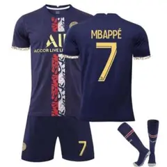 パリ・サンジェルマン 背番号7 エムバペ　大人サッカーユニフォーム