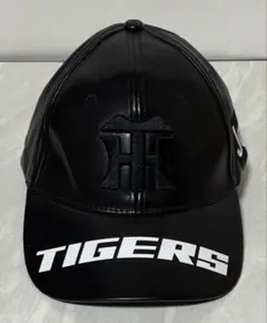 TIGERS×Joshin キャップ　合成皮革　サイズ調整可能