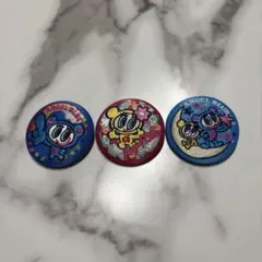 ナルミヤ　刺繍缶バッジ　エンジェルブルー　3個セット