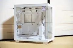 NZXT H9 Flow ピラーレス2層構造ミドルタワーPCケース White