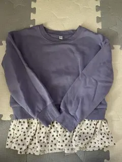 フリル付きトレーナー 120