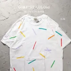 COMFORT COLORS 白Tシャツ カラフル