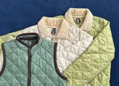 3枚セット LAVENHAM ラベンハム　キルティングジャケットとベスト
