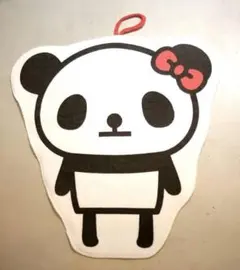 ✨在庫処分✨ハンドタオル ループタオル ハンカチ タオル パンダ 女の子 子供用