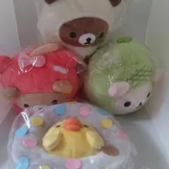 未開封 リラックマ ぬいぐるみ あつめて駄菓子