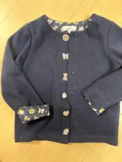 any FAM ネイビー カーディガン 110cm