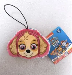 パウ・パトロール スカイ ぬいぐるみ マスコット キーホルダー