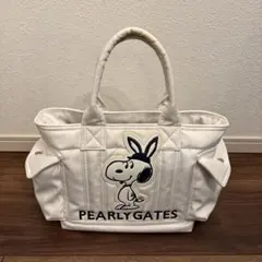 ⭐︎出品終了間近⭐︎パーリーゲイツ スヌーピーコラボ トートバッグ パーリーゲイツ PG SNOOPY_トートバッグ(UNISEX) レディース