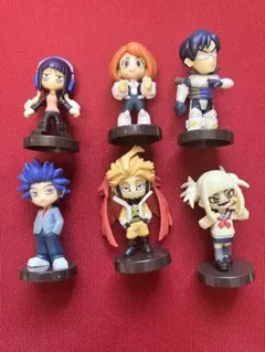 6点セット チョコエッグ ヒロアカ ミニフィギュア